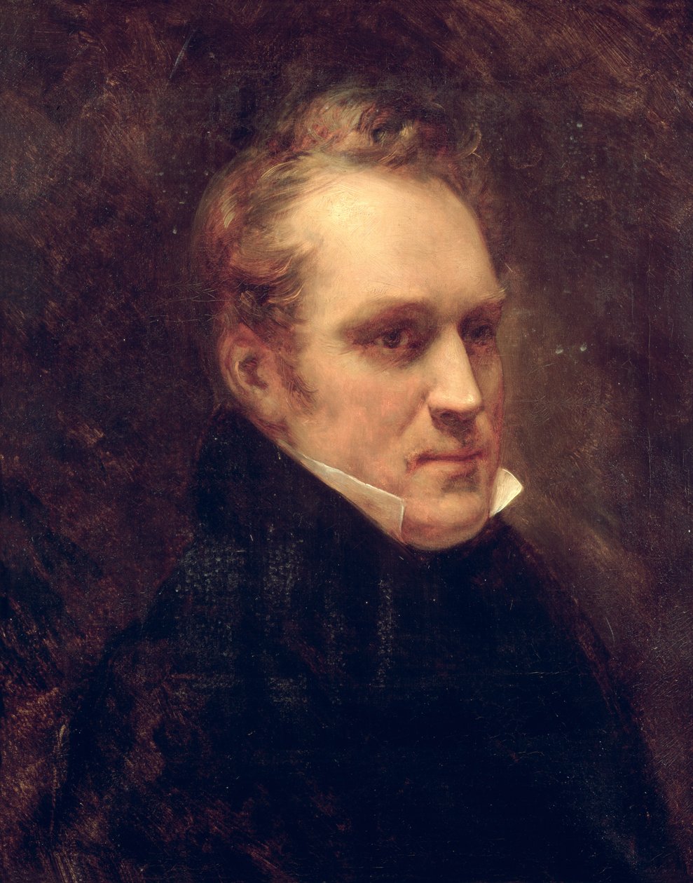 Portrét Aimable-Guillaume-Prosper Brugiere (1782-1866) Baron z Barante od Ary Scheffer