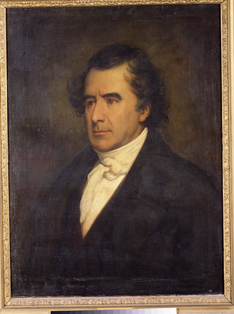 Portrét Dominique Francois Jean Arago (1786-1853) 1842 od Ary Scheffer