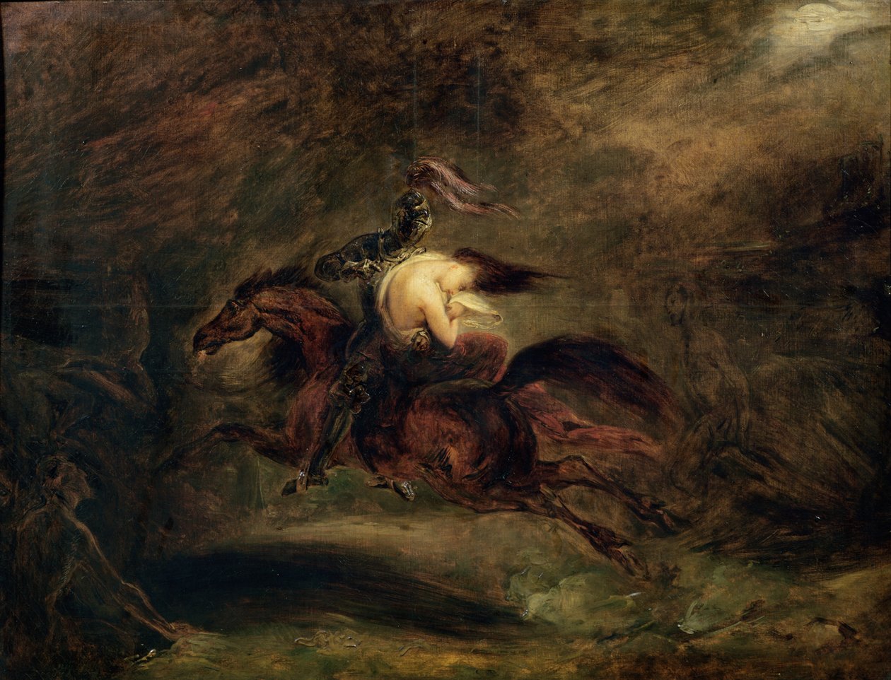 Mrtví jdou rychle, 1830 od Ary Scheffer