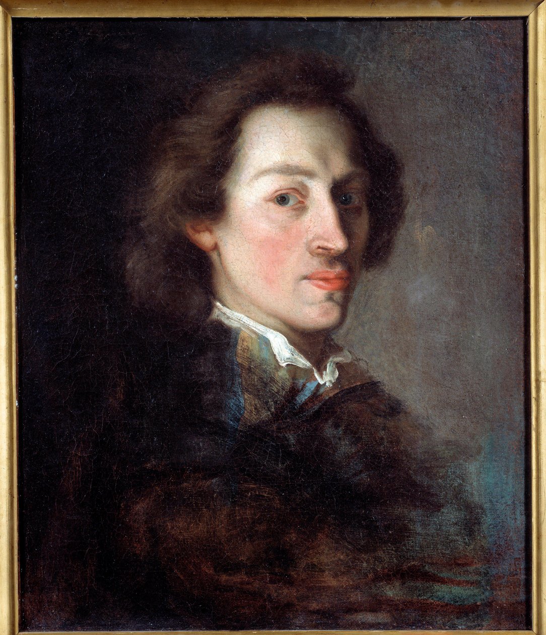 Portrét Frederika Chopina (1810-1849), francouzského skladatele polského původu kolem roku 1846. Malba připisovaná Arymu Schefferovi (1795-1858). Versailles, zámky Versailles a Trianon. od Ary (after) Scheffer