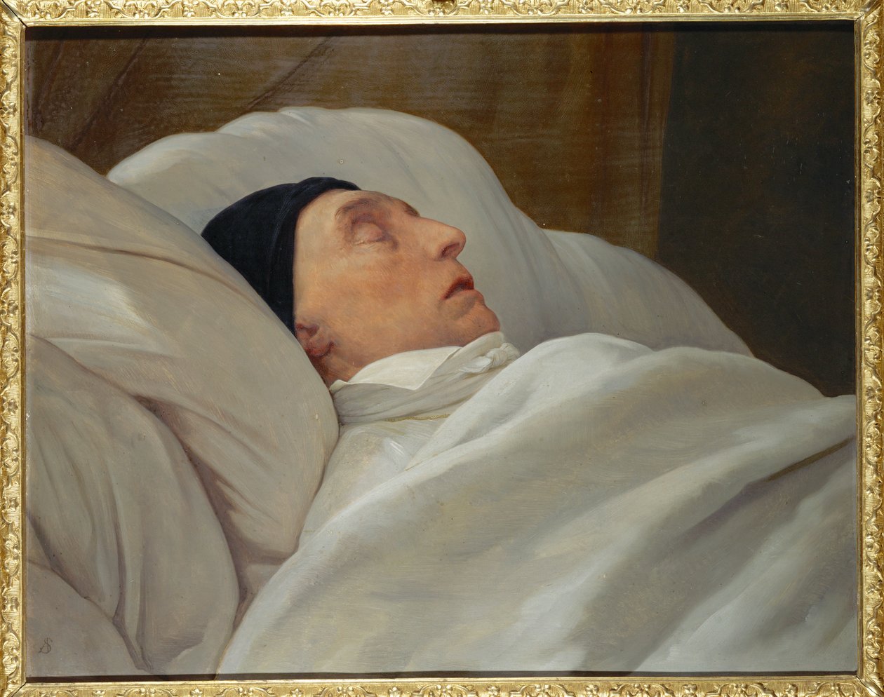 Generál Marie Paul markýz de Lafayette ... (malba na plátně) od Ary Scheffer