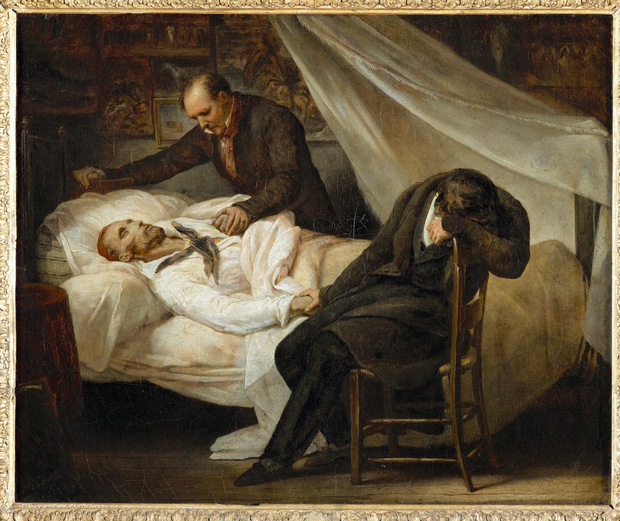 Gericaultova smrt ... od Ary Scheffer