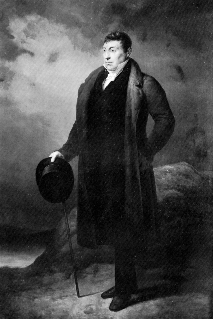 Marquis de Lafayette, francouzský aristokrat, počátek 19. století. od Ary Scheffer