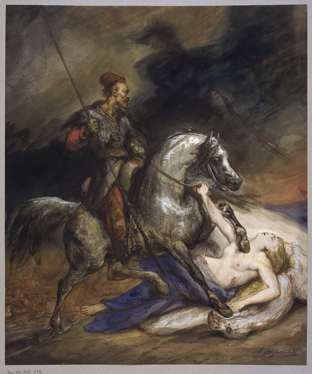 Polsko od Ary Scheffer
