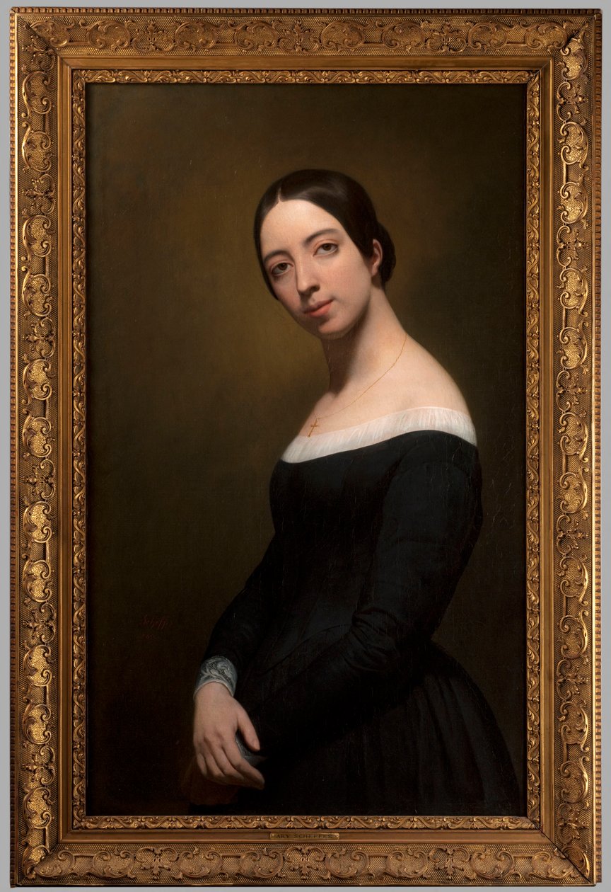 Portrét Pauline Viardotové od Ary Scheffer