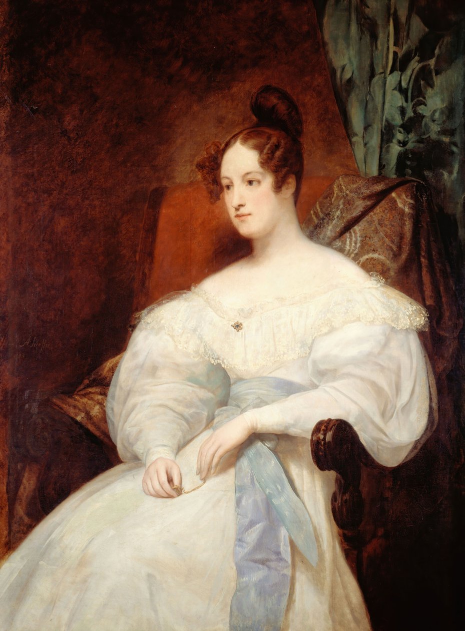 Portrét princezny Louise Orléánské 1812-1850, 1833. od Ary Scheffer