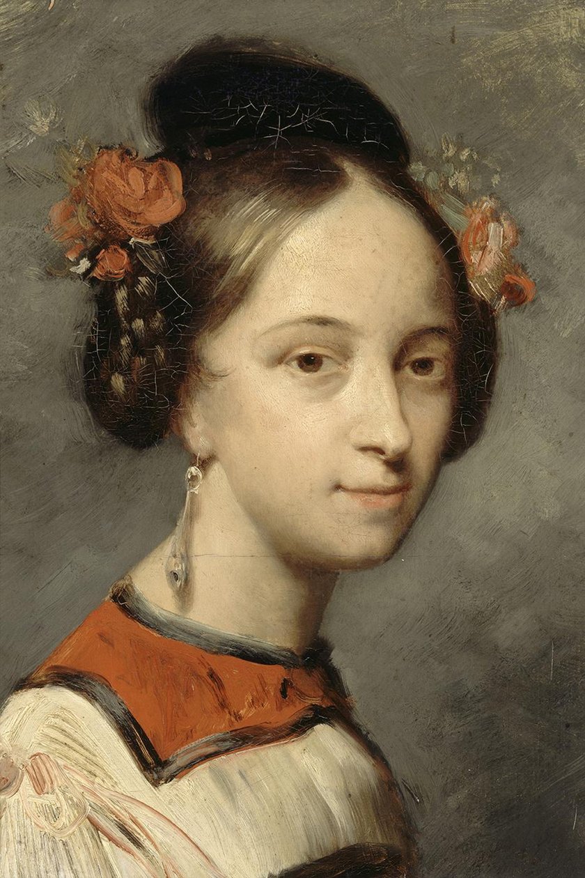 Portrét baletky Marie Taglioni od Ary Scheffer