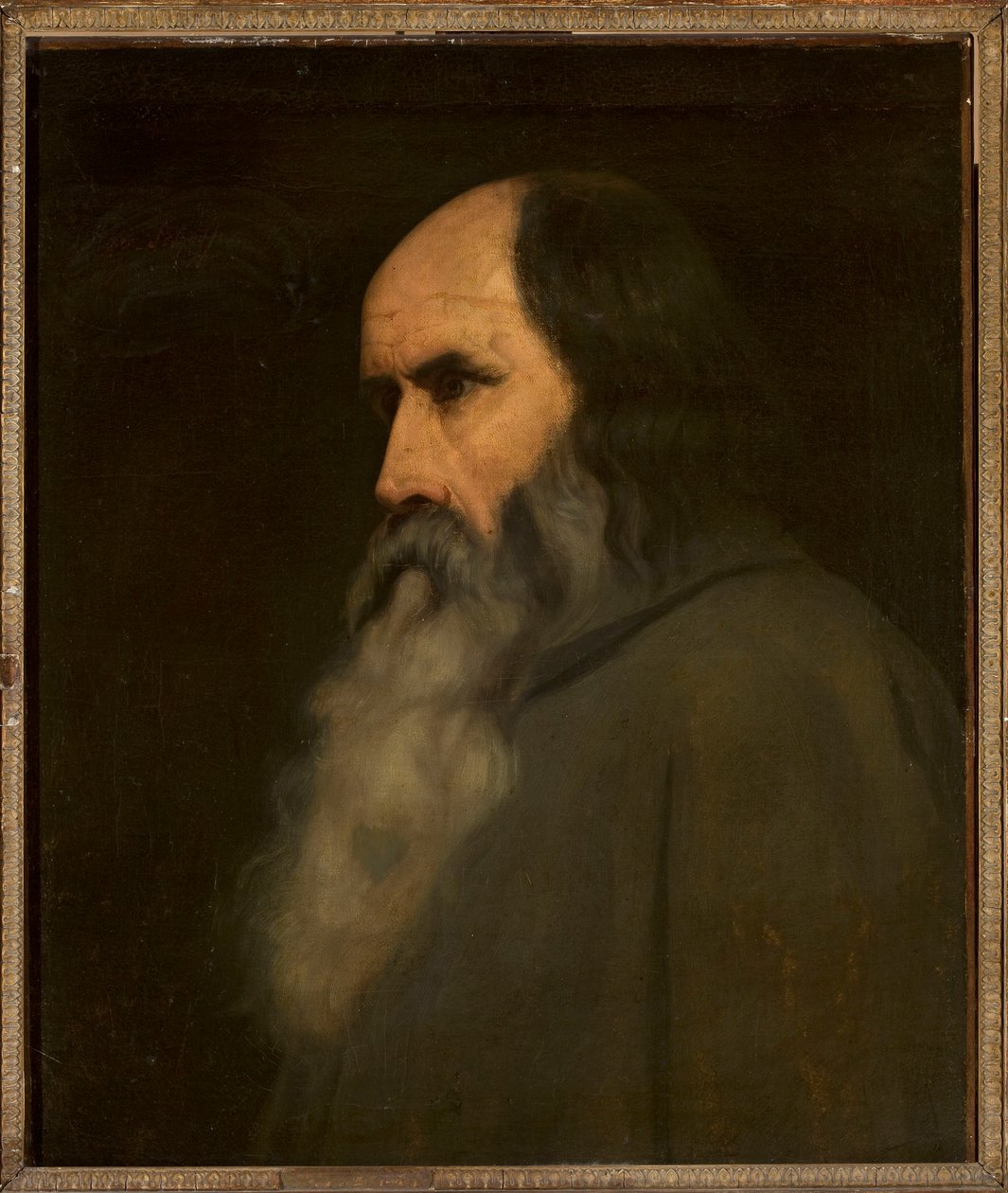 Portrét starého muže (Berthold Schwarz) od Ary Scheffer