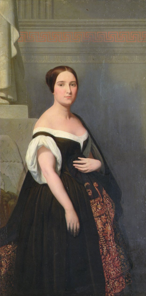 Princezna Mathilde (1820-1904) (olej na plátně) od Ary Scheffer