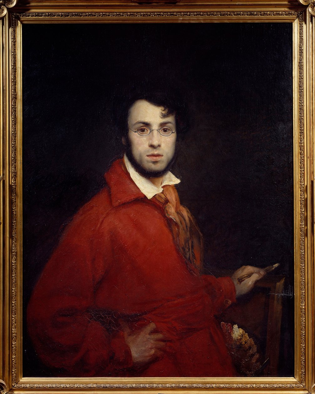 Autoportrét „Malba Aryho Scheffera (1795-1858) 1830 Sun. 1,18x0,9 m Grenoble, musee des Beaux Arts od Ary Scheffer