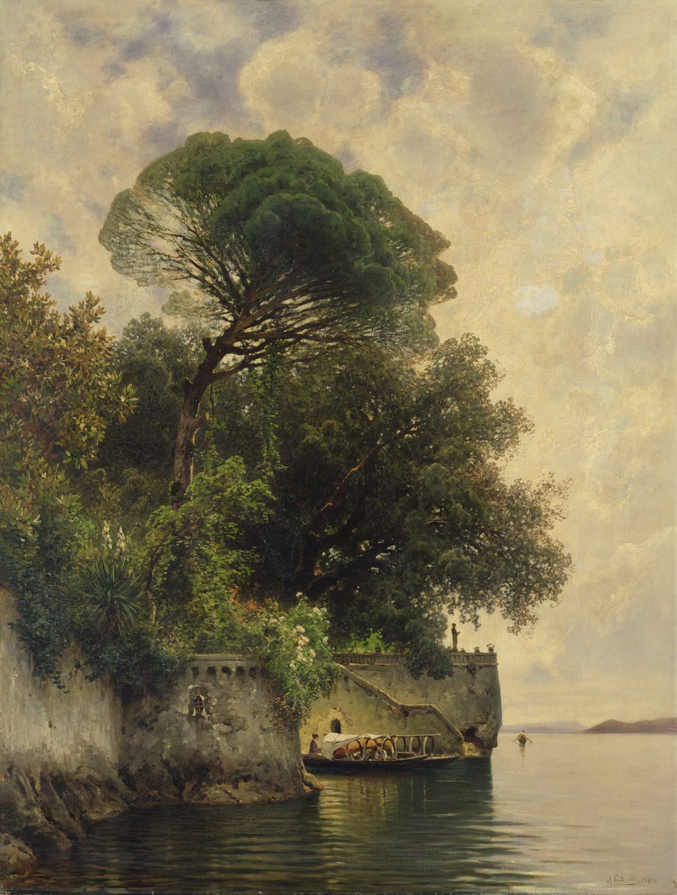 Isola Bella, 1884 od Ascan Lutteroth