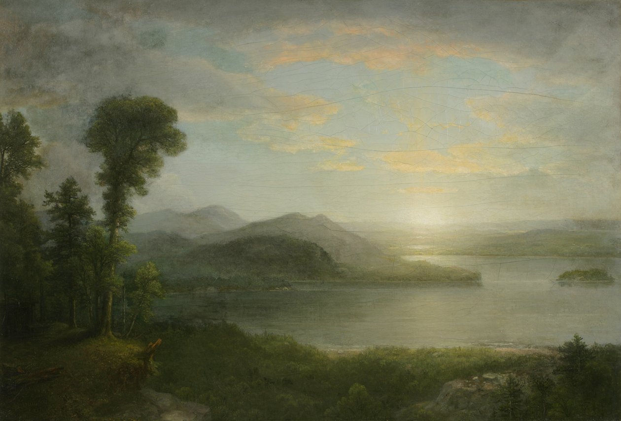 Západ slunce: Souvenir of the Adirondacks, 1878 od Asher Brown Durand