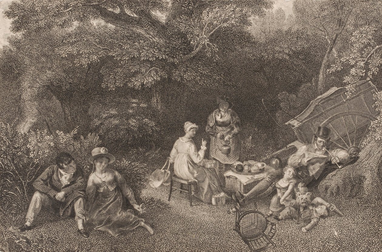 Bez názvu (piknik) od Asher B. Durand