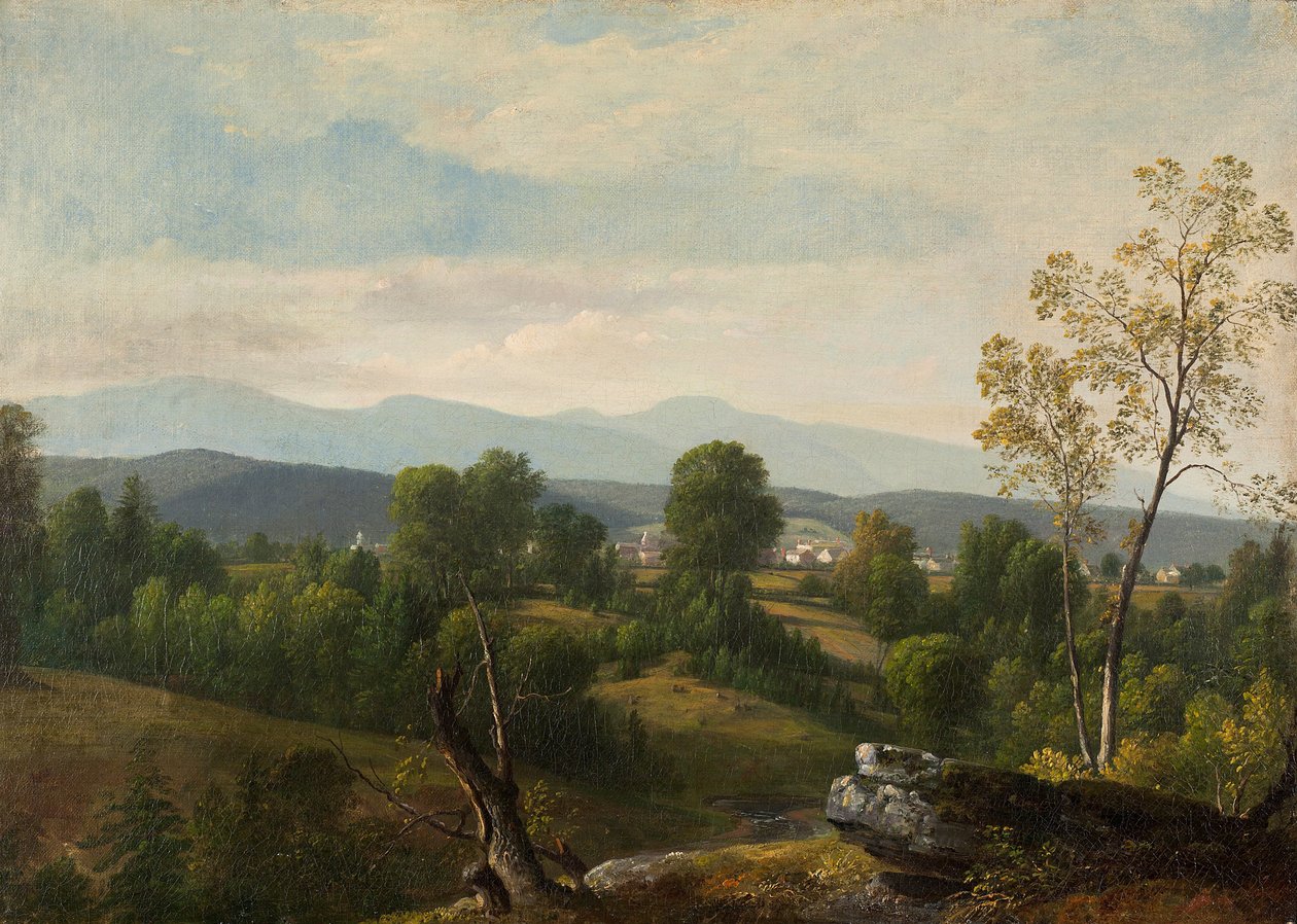 Pohled na údolí od Asher Brown Durand