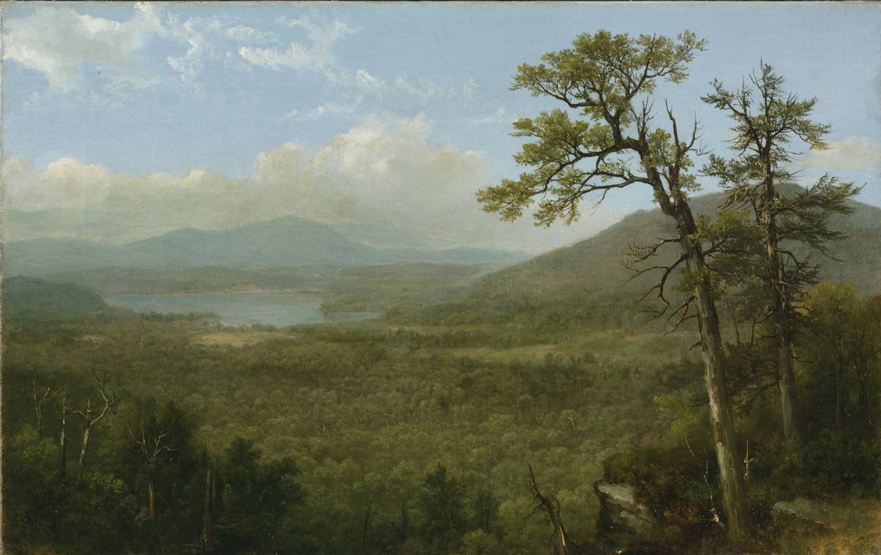 Pohoří Adirondack, NY, 1870 od Asher Brown Durand
