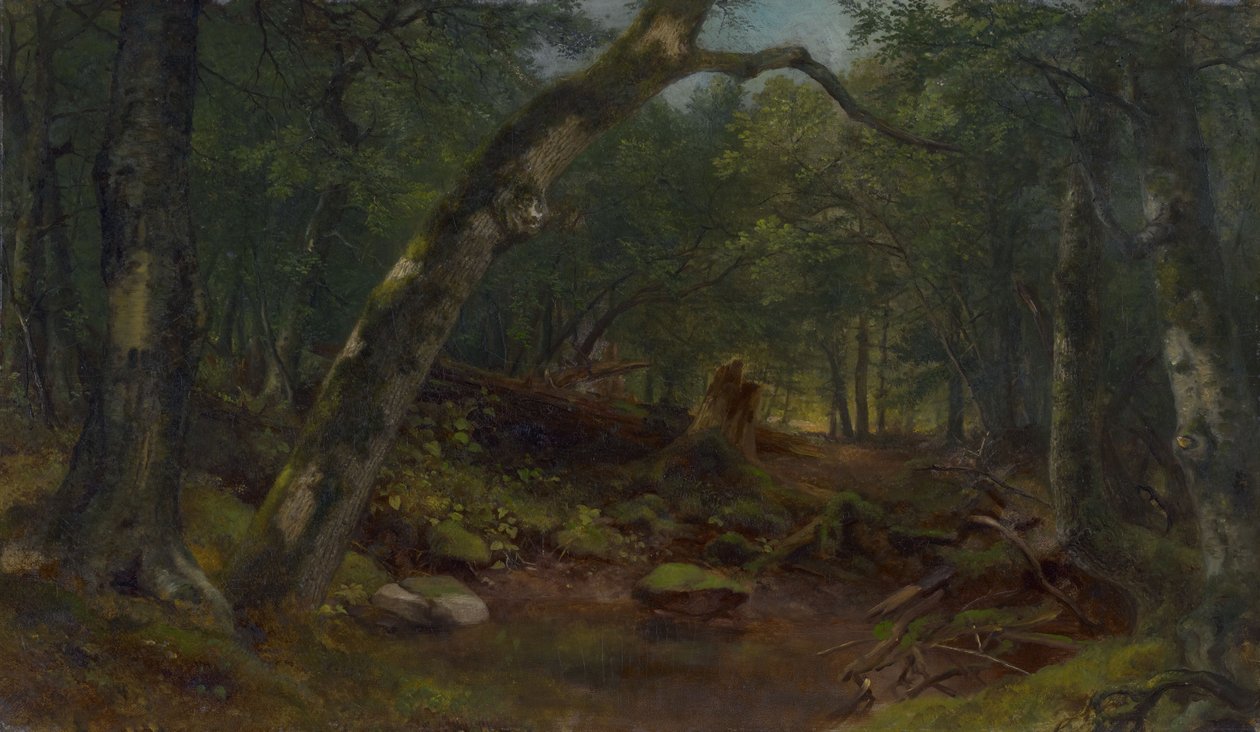 Umělecká ulička po přeháňce od Asher Brown Durand