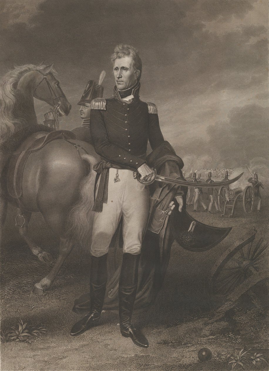 Generál Andrew Jackson, červen 1828. od Asher Brown Durand