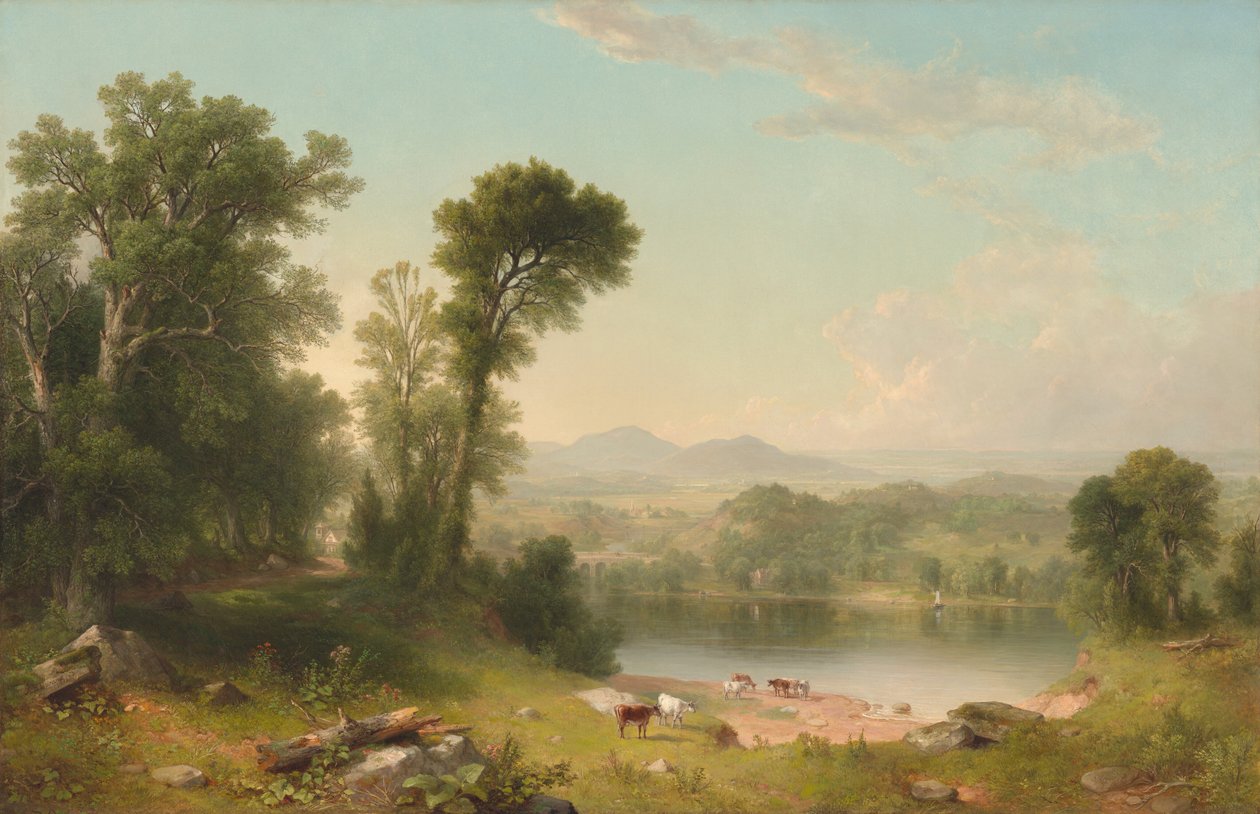 Pastorační krajina od Asher Brown Durand