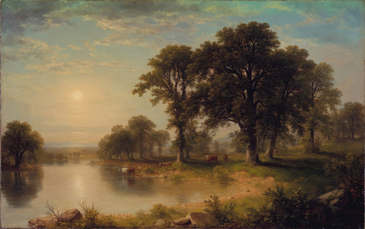 Letní odpoledne, 1865 od Asher Brown Durand