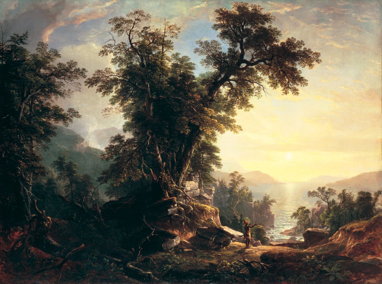 Indiánské nešpory od Asher Brown Durand