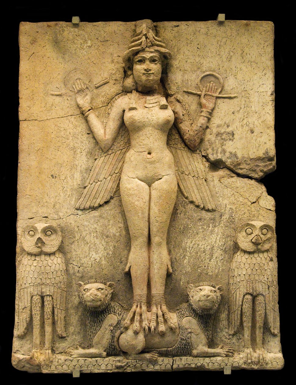 Ištar, královna noci, 19. století před naším letopočtem od Assyrian