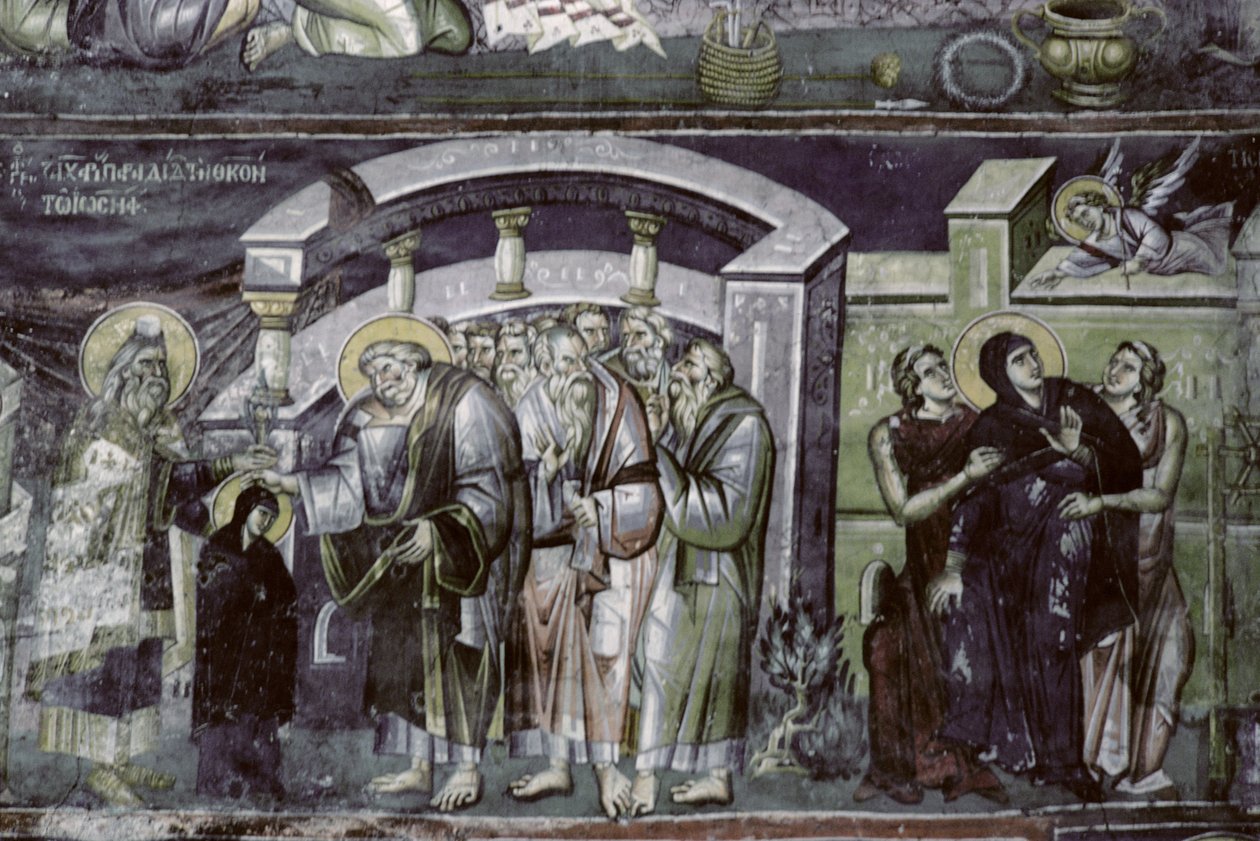 Uvedení Panny Marie a Zvěstování (viz také 143357) od Astrapas and Eutychios