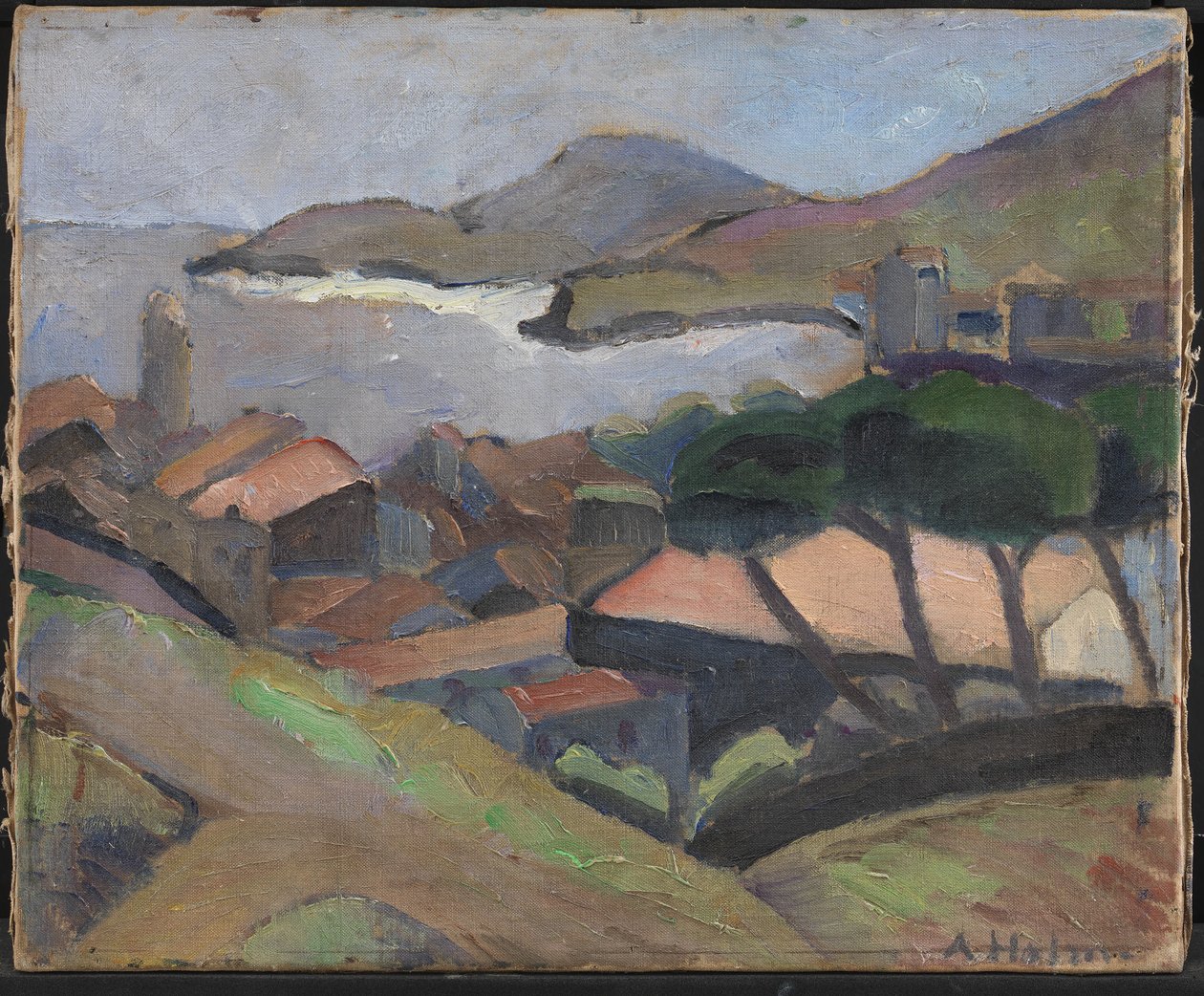 Pohled na Collioure od Astrid Holm