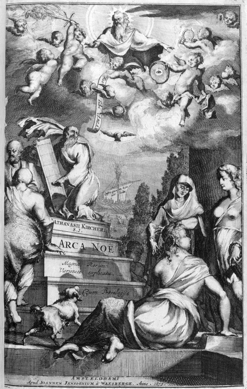 Arca Noe od Athanasius Kircher