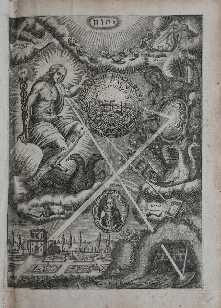 Velké umění světla a stínu, 1646 od Athanasius Kircher
