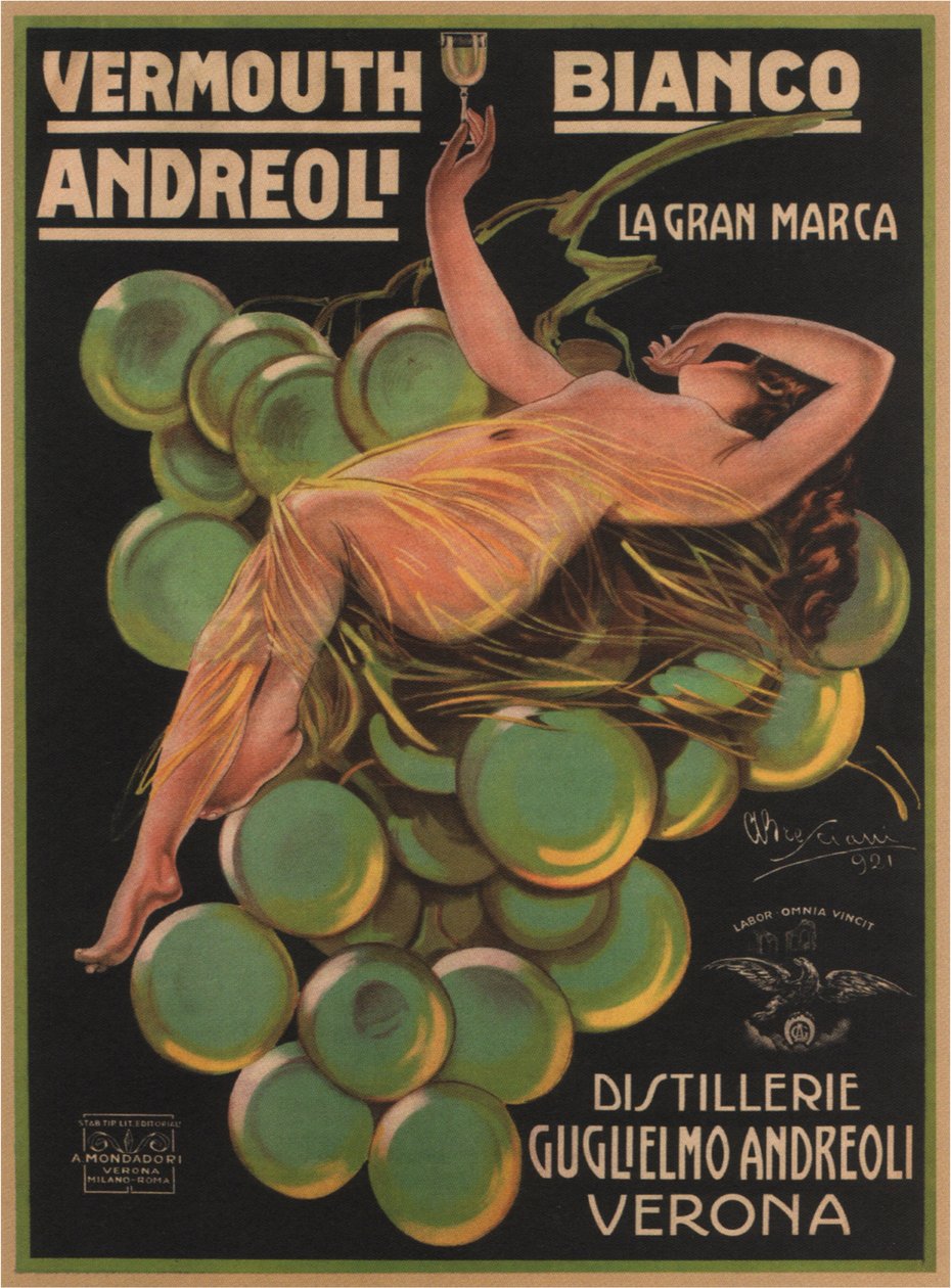 Vermouth Bianco Andreoli, 1921 od Attilio Bresciani