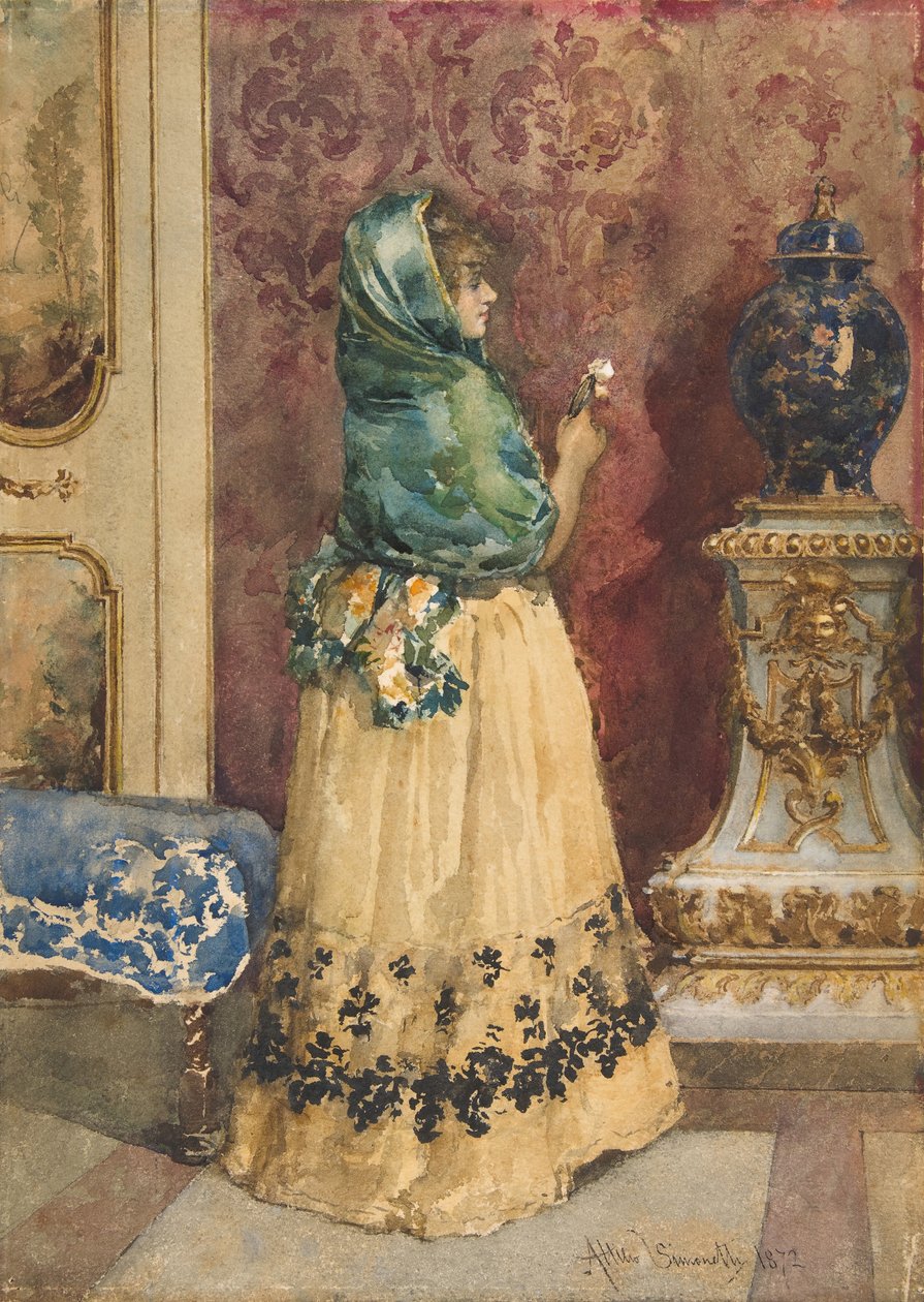 Miniatura, ca. 1863-1925. od Attilio Simonetti
