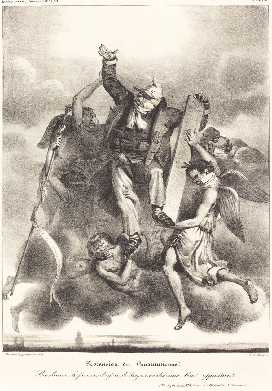 Nanebevzetí ústavy, 18301835. od Aubert