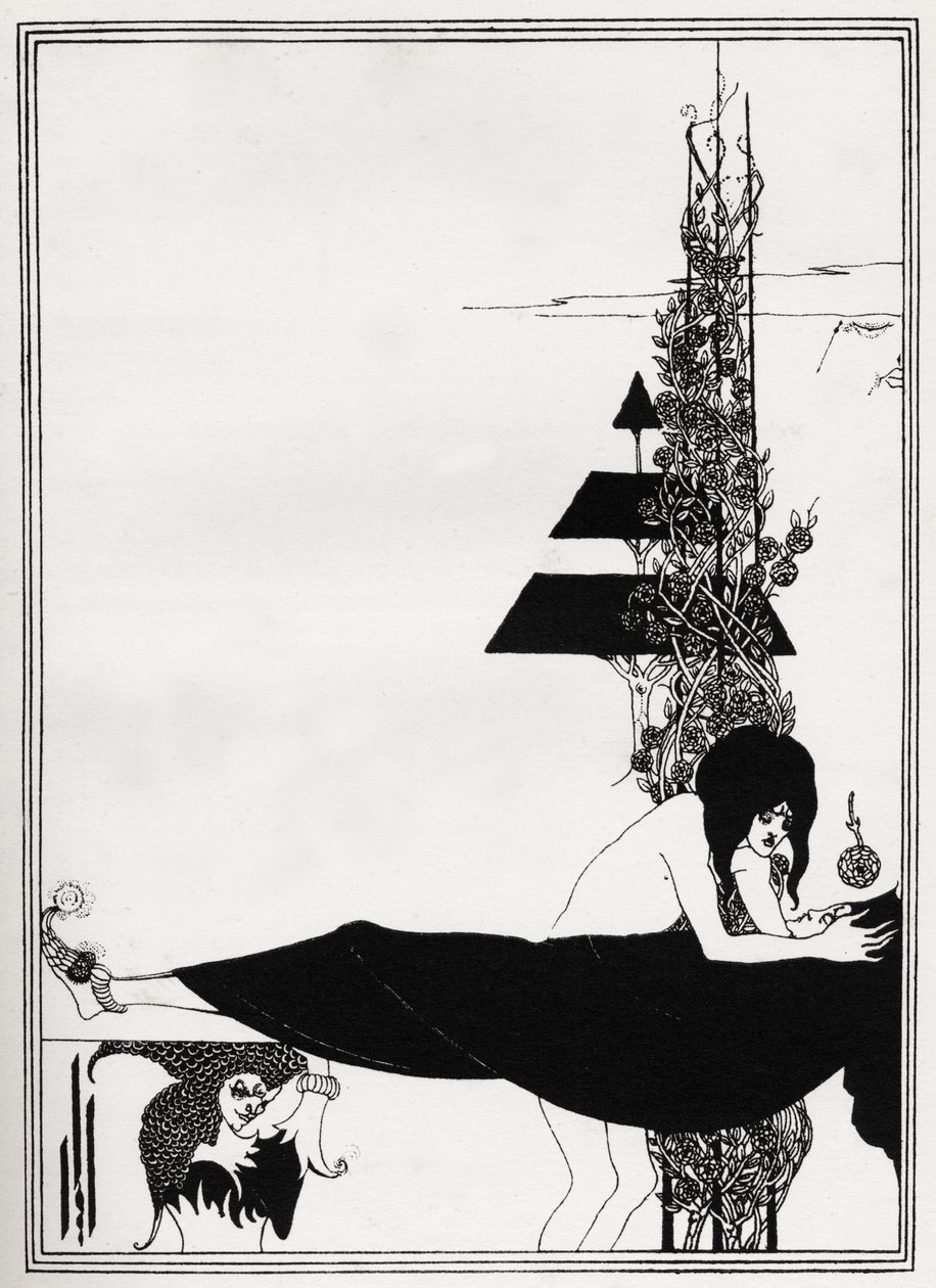 Platónský nářek od Aubrey Beardsley