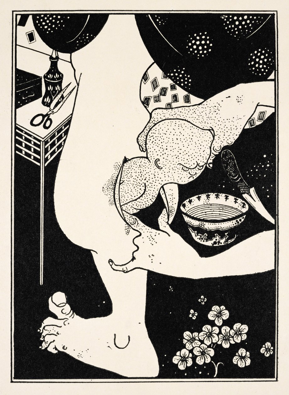 Závěsný od Aubrey Beardsley