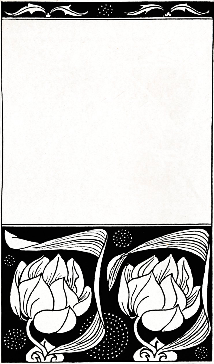 Návrh na obálku knihy Žena, která zemřela, 1914 od Aubrey Beardsley