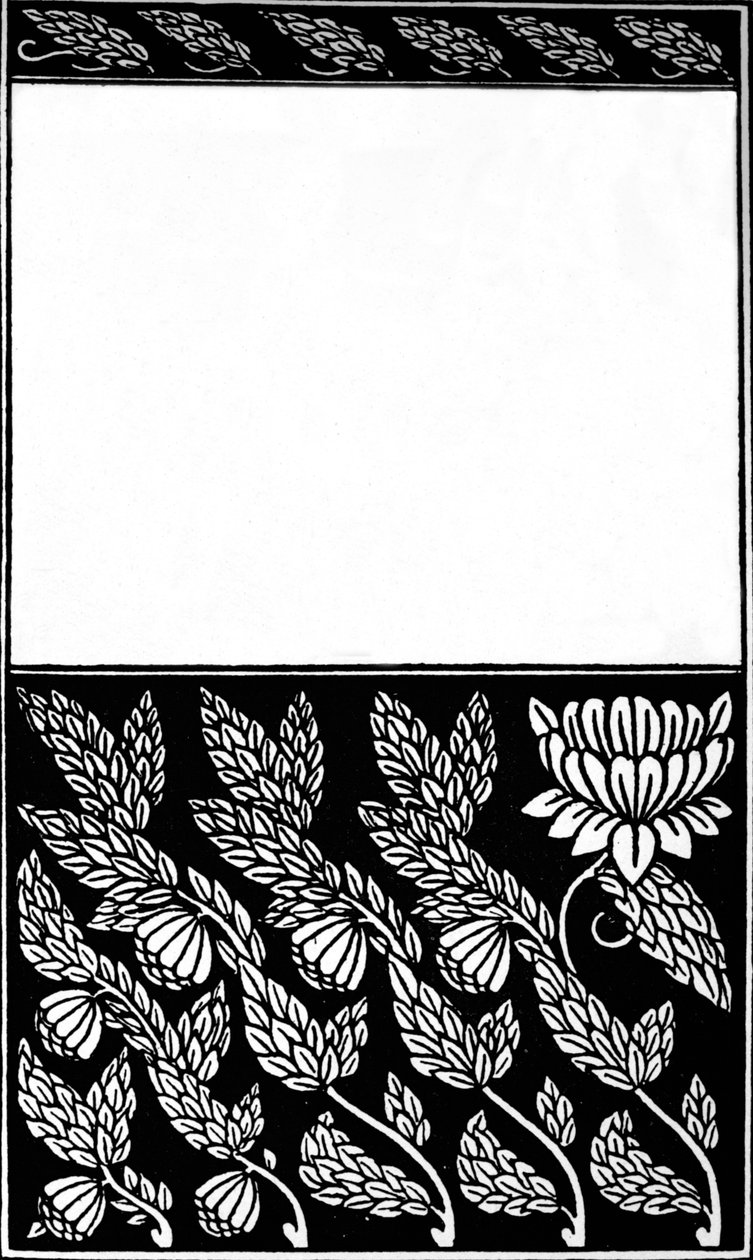 Design pro obálku Nikdo zavinění, 1914 od Aubrey Beardsley