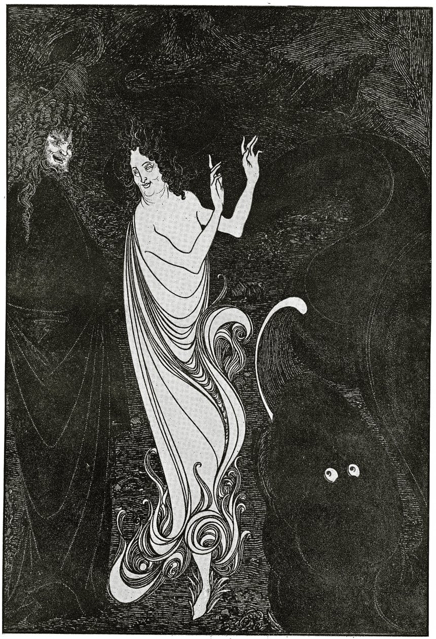 Čtvrté tablo Das Rheingold, ilustrace z 
