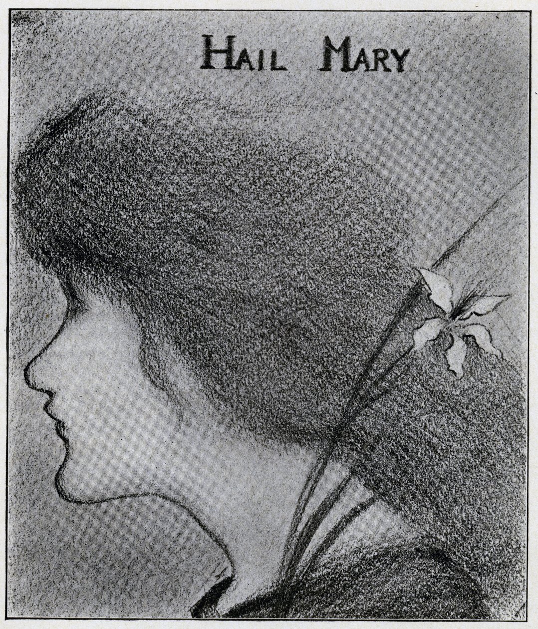 Zdrávas Maria (tužka) od Aubrey Beardsley