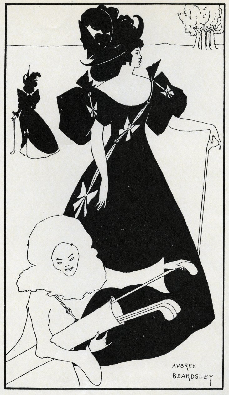 Závěsný od Aubrey Beardsley
