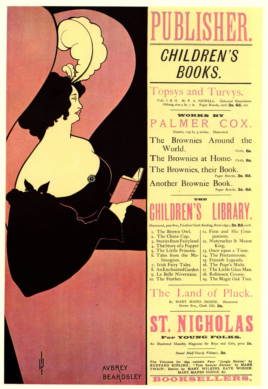 Vydavatel. Dětské knihy, 1894 od Aubrey Beardsley