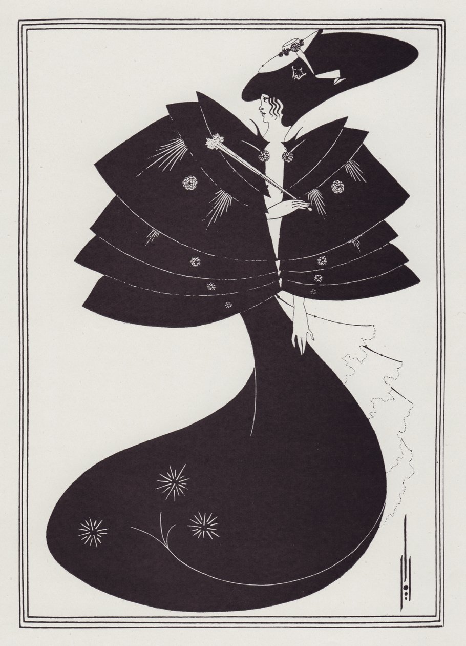 Černý mys, 1893. od Aubrey Beardsley