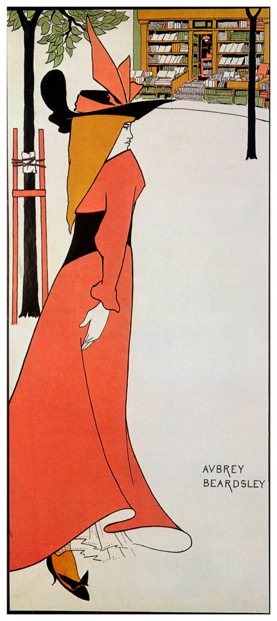 Pseudonymní a antonymní knihovny, 1895 od Aubrey Beardsley