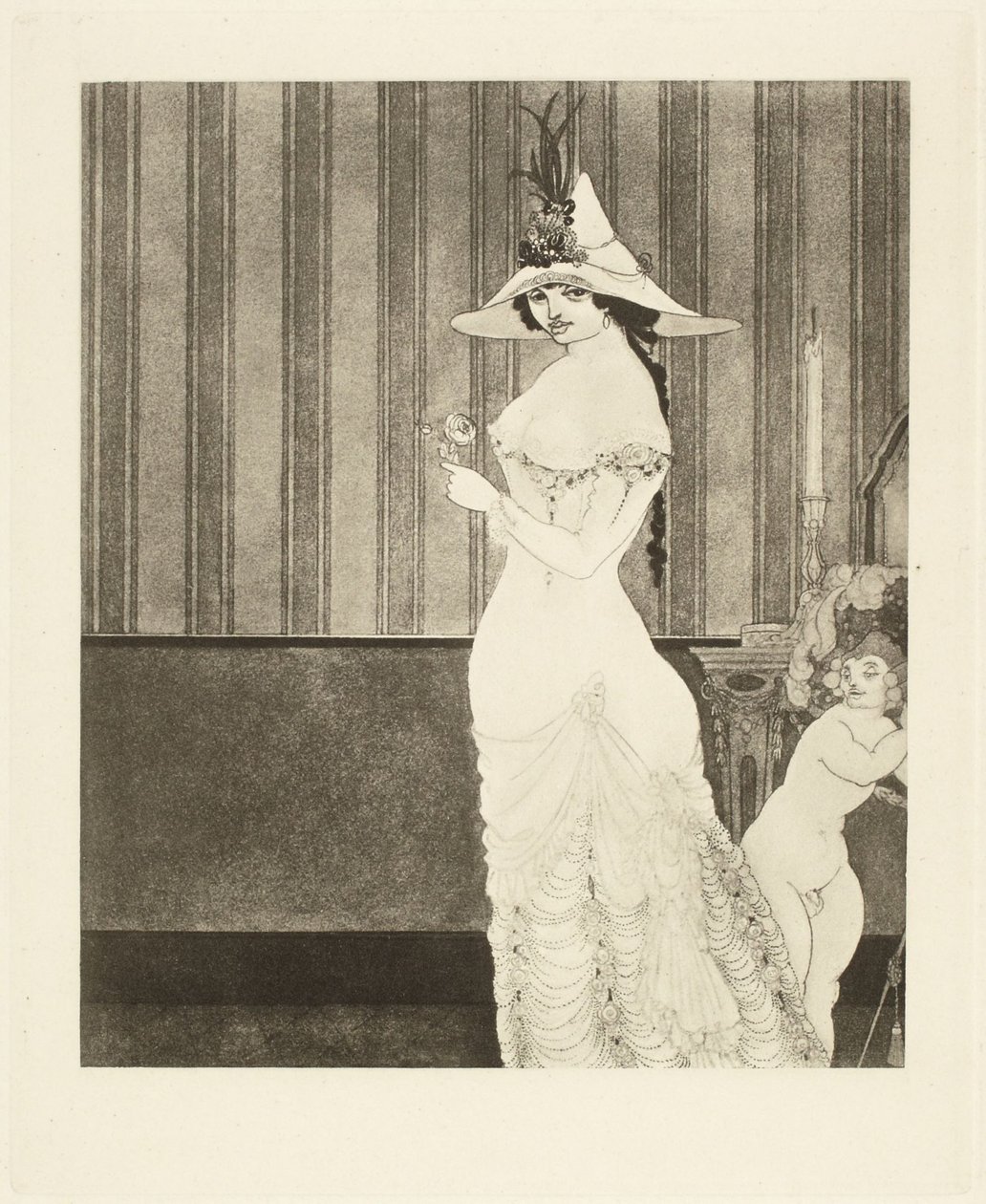 Žena od Aubrey Beardsley