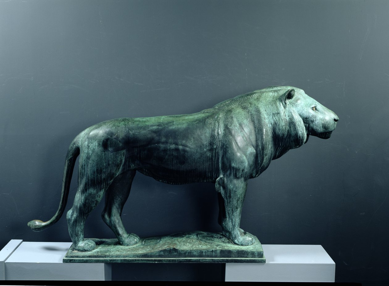 Lev, 1904 (bronz) od August Gaul