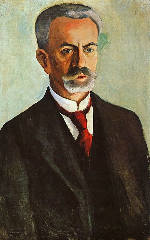 Portrét Bernharda Koehlera od August Macke