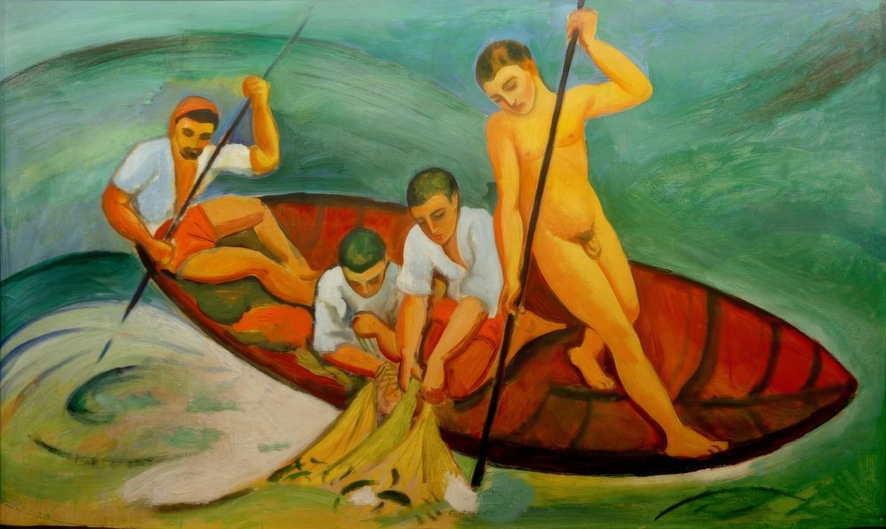 Velký úlovek od August Macke