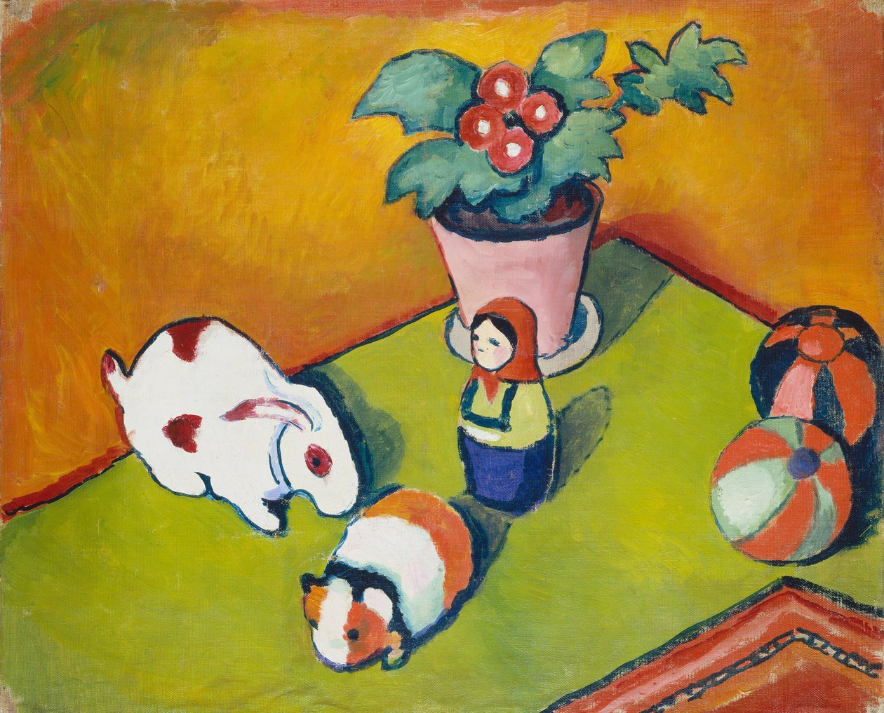 Malé hračky Walters od August Macke