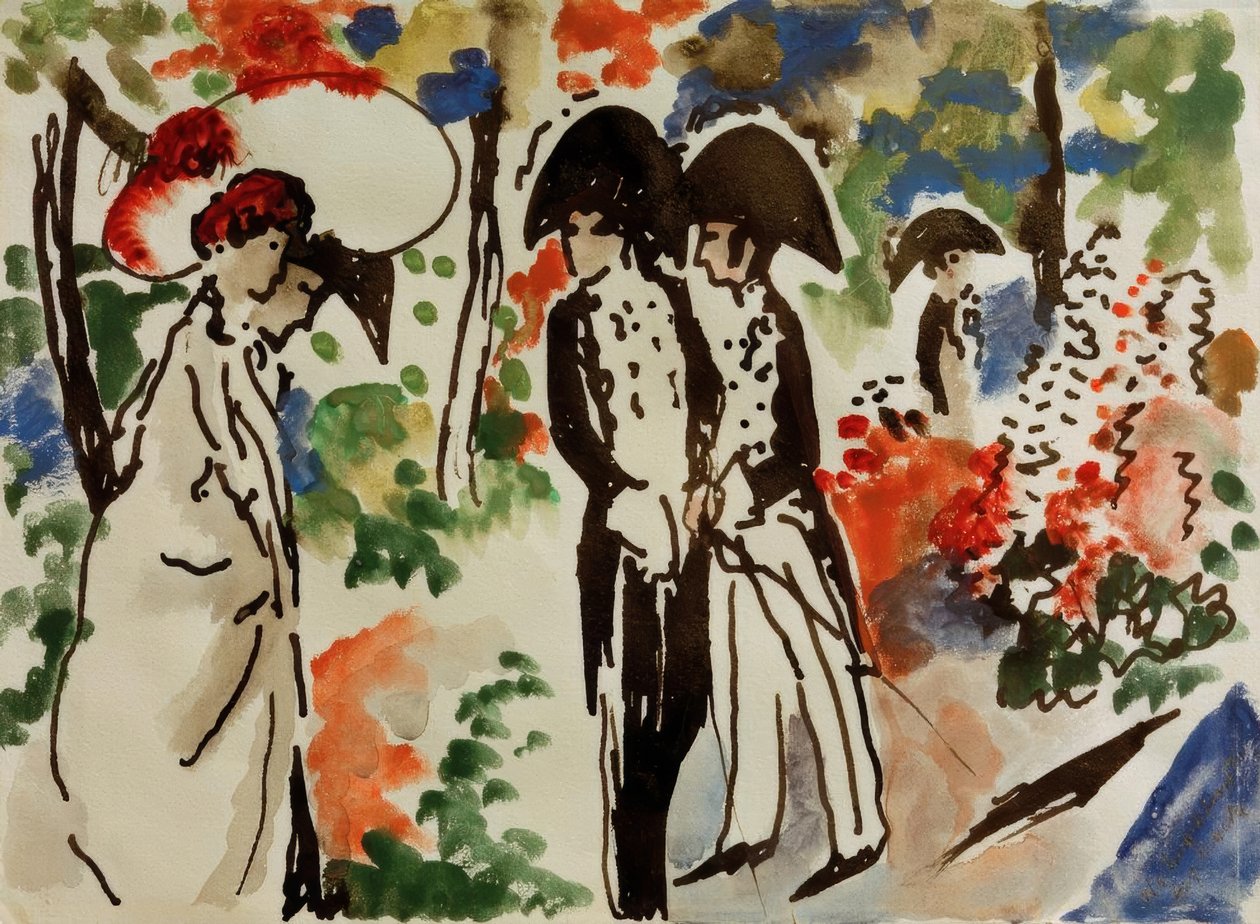 Promenáda od August Macke