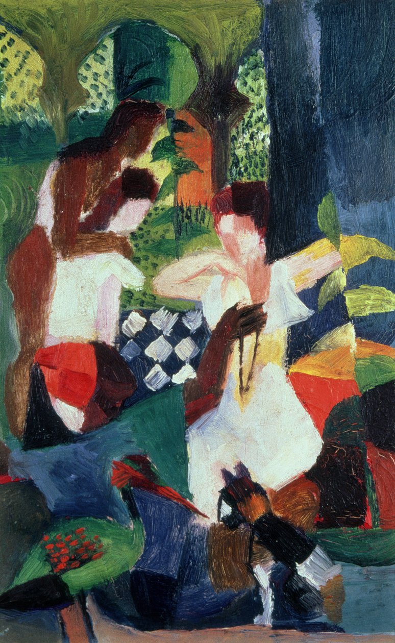 Turecký klenotník od August Macke