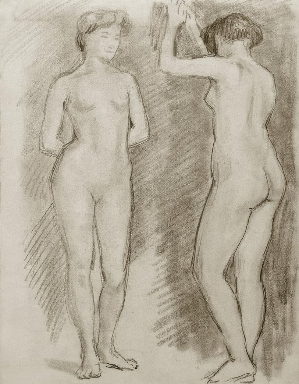 Ženské akty od August Macke